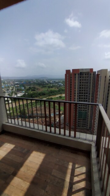 Balcony in 2 BHK Apartment at Shapoorji Pallonji Sensorium, Hinjewadi – for Rent
