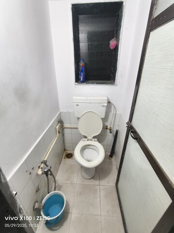 Bathroom in 1 BHK Apartment at Chavandai Complex, Kalwa – for Rent