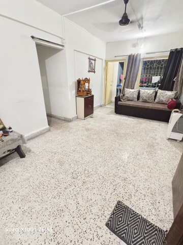 Living Room in 1 BHK Apartment at Chavandai Complex, Kalwa – for Rent