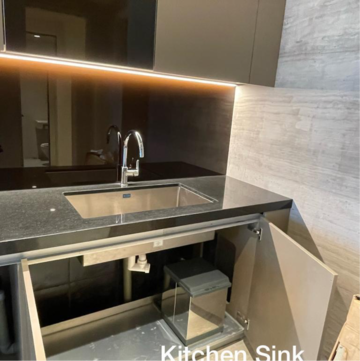 Kitchen in 3 BHK Apartment at Lodha World View, Empire Mill – for Sale