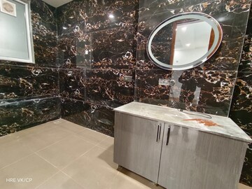 Bathroom in 3 BHK Apartment at Chattarpur – for Rent
