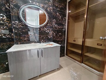 Bathroom in 3 BHK Apartment at Chattarpur – for Rent
