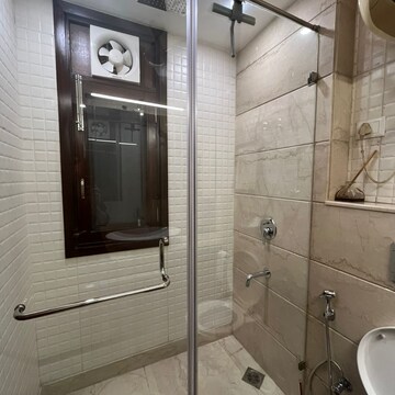 Bathroom in 3 BHK Builder Floor at Uday Park – for Sale