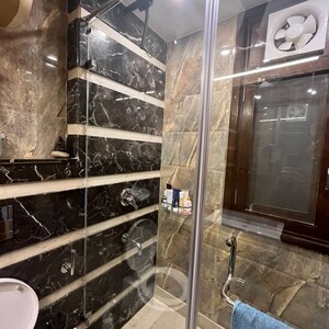 Staircase in 3 BHK Builder Floor at Uday Park – for Sale