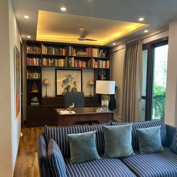 Living Room in 3 BHK Builder Floor at Uday Park – for Sale