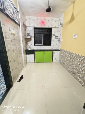 Kitchen in 1 RK Apartment at Akshay CHS Kalwa, Kalwa – for Rent