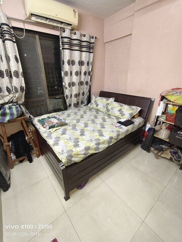 Master Bedroom in 1 BHK Apartment at Kharigaon – for Rent