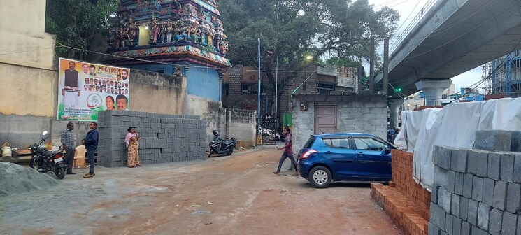 Exterior View, rt nagar  1200 Sq.Ft. Plot In Rt Nagar Bangalore 8758876