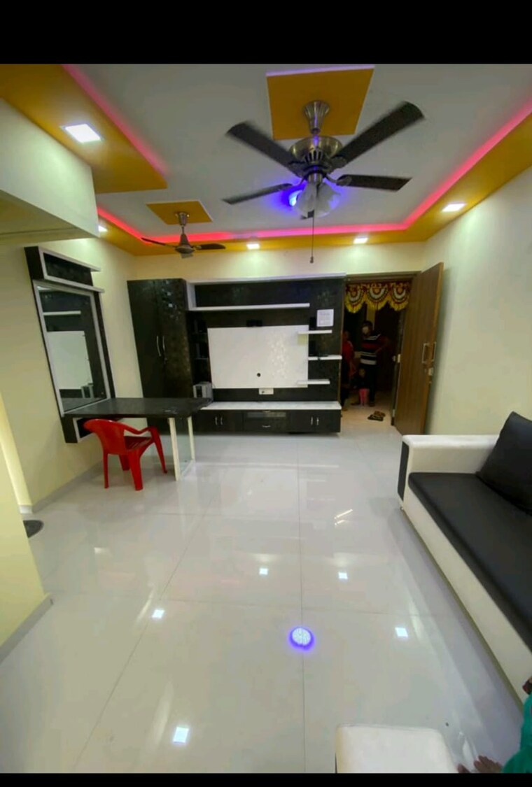 Living Room, parsik nagar 1 Bedroom 700 Sq.Ft. Apartment In Parsik Nagar Thane 8759050
