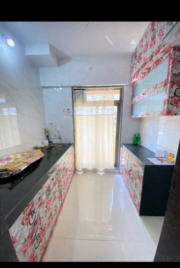 Kitchen in 1 BHK Apartment at Parsik Nagar – for Sale