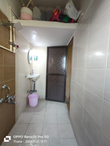 Bathroom in 1 BHK Apartment at Parsik Nagar – for Sale
