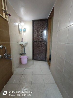 Bathroom in 1 BHK Apartment at Parsik Nagar – for Sale