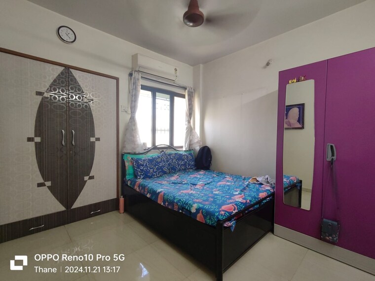 Bedroom, parsik nagar 1 Bedroom 650 Sq.Ft. Apartment In Parsik Nagar Thane 8759088