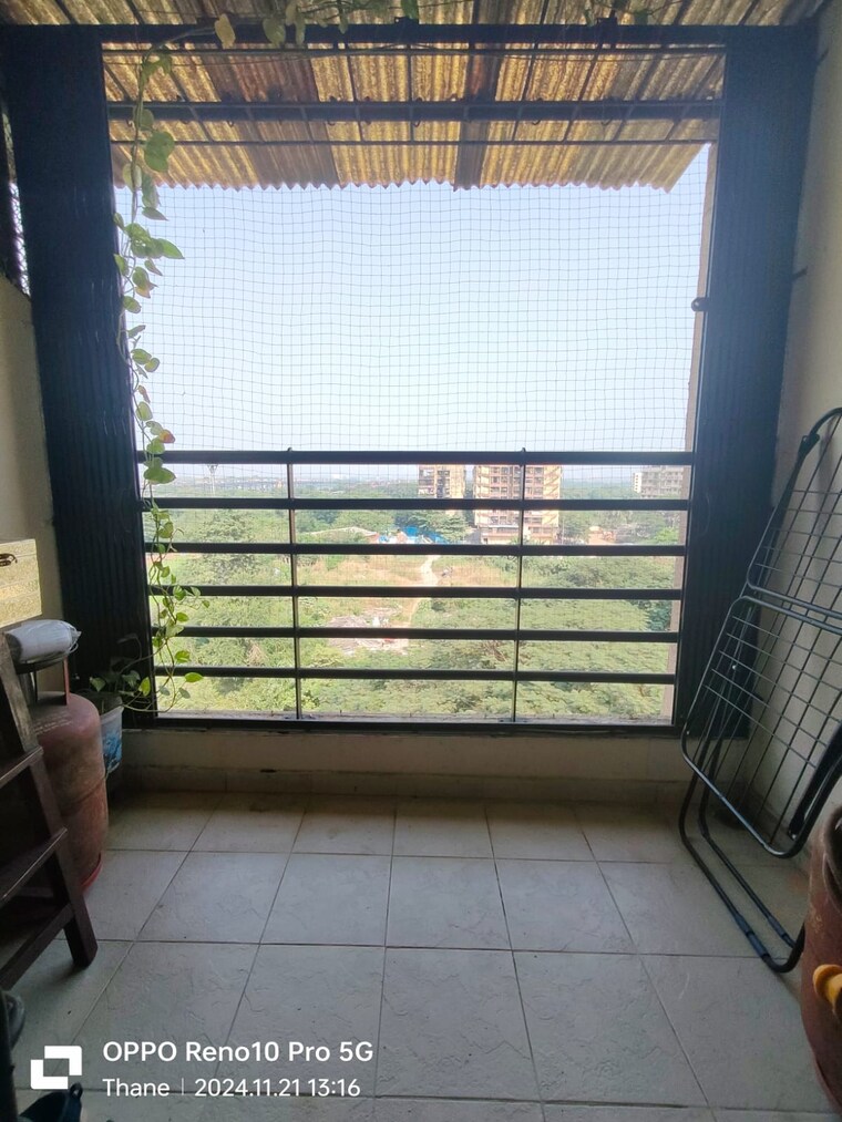 Balcony, parsik nagar 1 Bedroom 650 Sq.Ft. Apartment In Parsik Nagar Thane 8759088