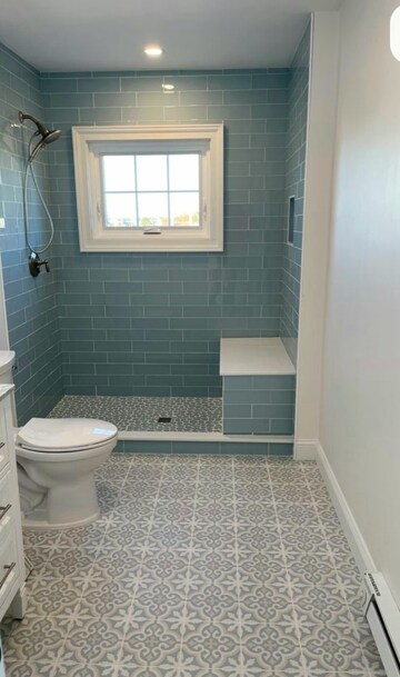 Bathroom in 3 BHK Apartment at Saraswati Heights Mulund, Mulund West – for Sale