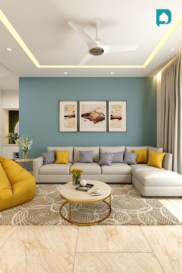 Living Room in 4 BHK Independent House at Premnagar – for Sale