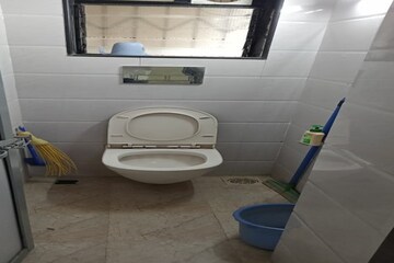 Bathroom in 1 BHK Apartment at Rebello Enclave MIDC, Andheri East – for Rent