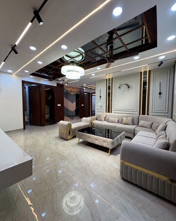 Living Room in 3.5 BHK Builder Floor at Igi Airport Area – for Sale