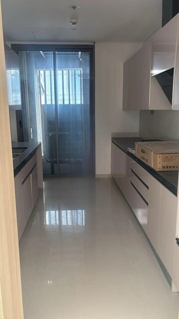 Kitchen in 4 BHK Apartment at Rustomjee Crown, Prabhadevi – for Sale