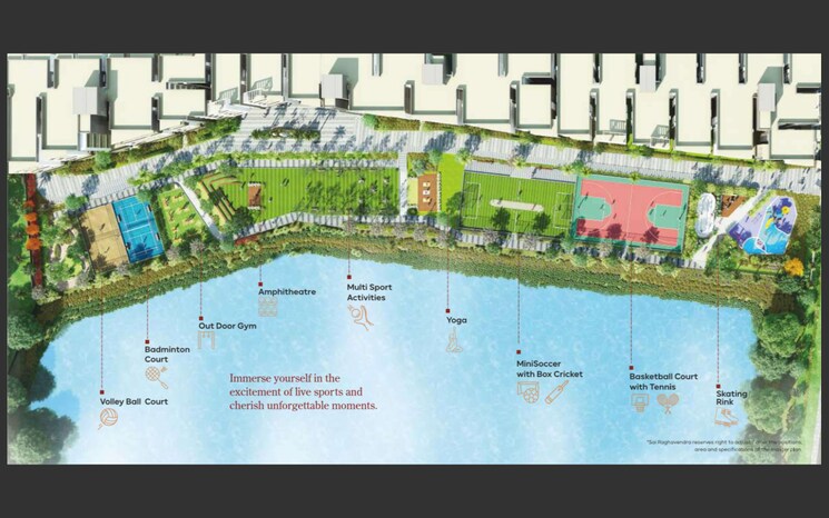 Master Plan, sai-raghavendra-tiara 3 Bedroom 1485 Sq.Ft. Apartment In Whitefield Bangalore 8759138