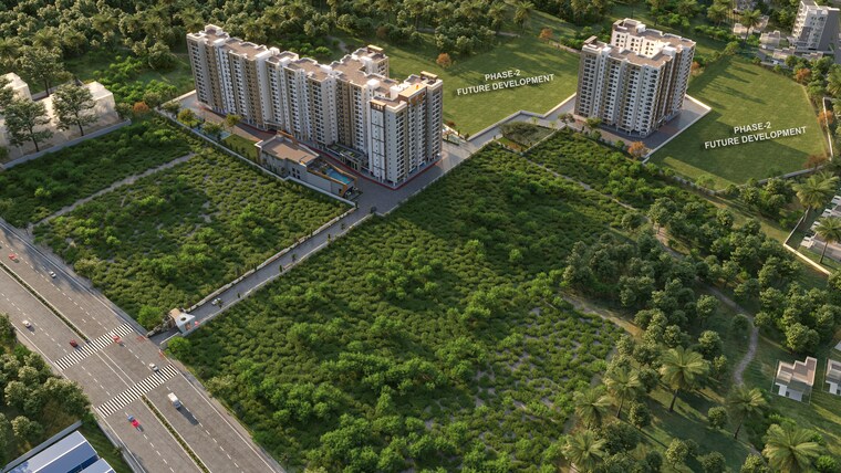 Garden, sowparnika-rhythm-of-rain 3 Bedroom 1601 Sq.Ft. Apartment In Whitefield Bangalore 8759472
