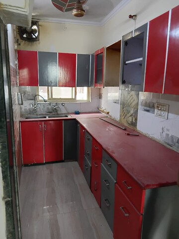 Kitchen in 3 BHK Builder Floor at Nirman Vihar – for Rent