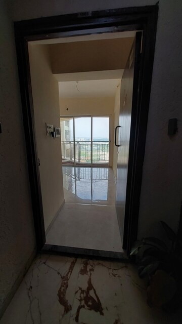Living Room in 2 BHK Apartment at Bharat Ecovistas, Shilphata – for Sale