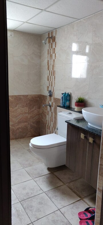 Bathroom in 3 BHK Apartment at Salarpuria Sattva Senorita, Sarjapur Road – for Sale