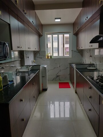 Kitchen in 3 BHK Apartment at Salarpuria Sattva Senorita, Sarjapur Road – for Sale