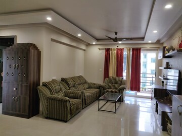 Living Room in 3 BHK Apartment at Salarpuria Sattva Senorita, Sarjapur Road – for Sale