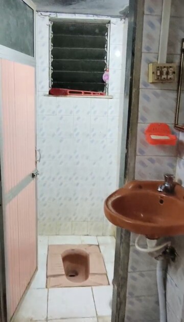 Bathroom in 1 RK Apartment at Vasai West – for Sale