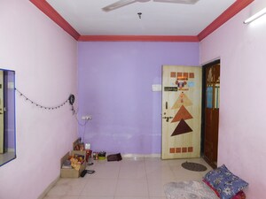 Living Room in 1 BHK Apartment at Rashmi Regency, Nalasopara East – for Sale