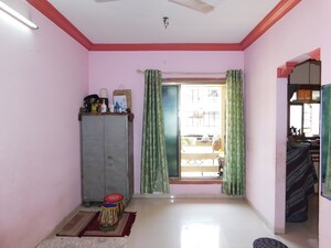 Living Room in 1 BHK Apartment at Rashmi Regency, Nalasopara East – for Sale