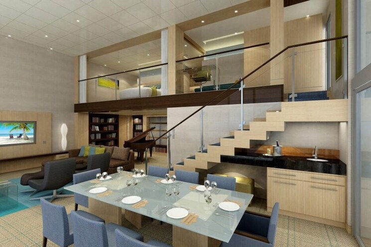 Kitchen, raheja-imperia 4 Bedroom 1231 Sq.Ft. Apartment In Worli Mumbai 8759568