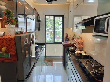 Kitchen in 2 BHK Apartment at Lodha Amara, Kolshet Road – for Rent