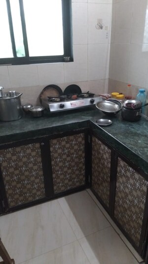 Kitchen in 1 BHK Apartment at Dombivli West – for Sale