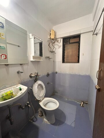 Bathroom in 2 BHK Apartment at GHP Pluto B Suncity Housing , Powai – for Rent