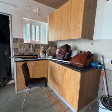Kitchen in 1 RK Builder Floor at Malviya Nagar – for Rent