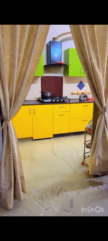 Kitchen in 4 BHK Builder Floor at Green Fields Colony – for Sale