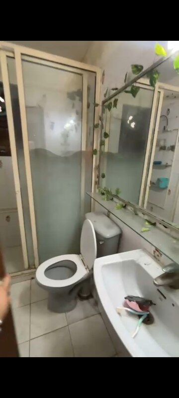Bathroom in 3 BHK Apartment at Eros Garden – for Rent