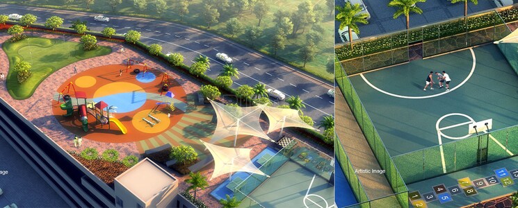 Balcony, vtp-beaumonde 3 Bedroom 1100 Sq.Ft. Apartment In Kharadi Pune 8759745