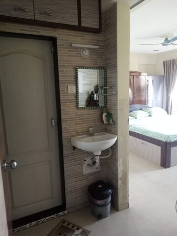 Bathroom in 2 BHK Apartment at Crystal Tower, Parel – for Sale