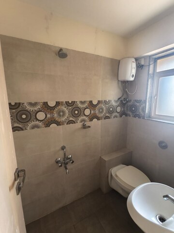 Bathroom in 2 BHK Apartment at Seaking Prime Marina, Juhu – for Rent
