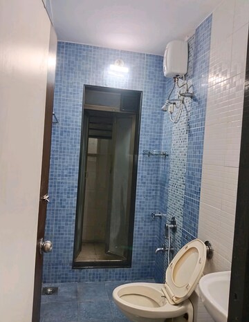 Bathroom in 2 BHK Apartment at Kanakia Eternity Apartments, Dharamveer Nagar – for Rent
