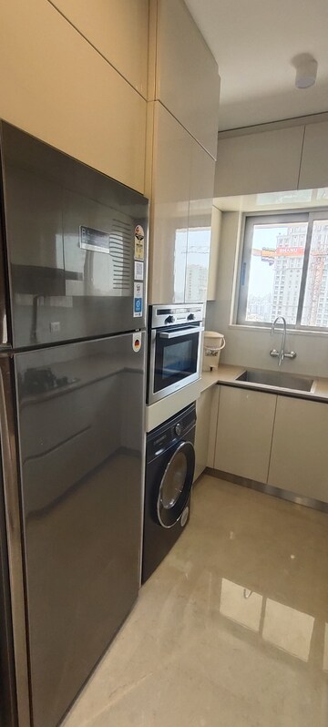 Kitchen in 3 BHK Apartment at Hiranandani Highland, Powai – for Rent