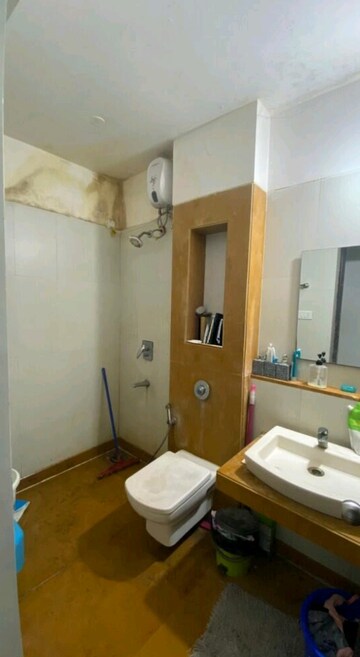 Bathroom in 3 BHK Apartment at Lodha Splendora, Ghodbunder Road – for Rent