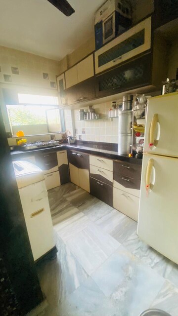 Kitchen in 1 BHK Apartment at Shubh Shanti Complex, Kandivali West – for Rent