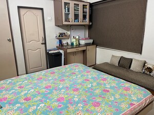 Bedroom in 2 BHK Apartment at Ochna Pride Park CHS Ltd, Ghodbunder Road – for Sale