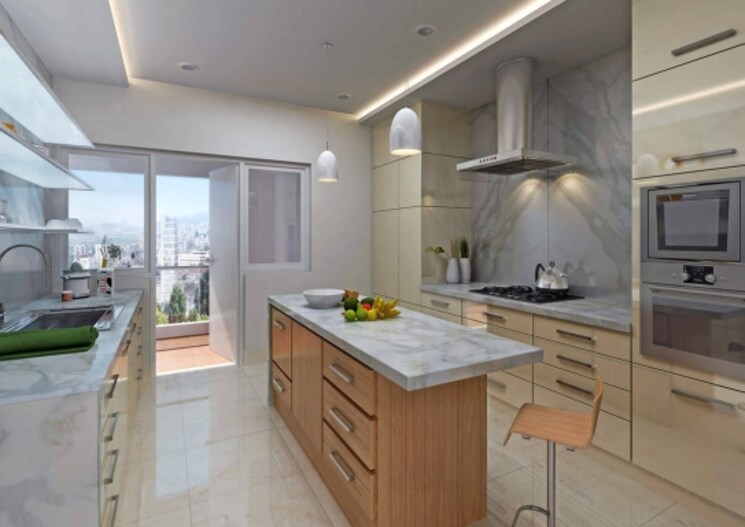 Kitchen, eta-beau-monde 4 Bedroom 5096 Sq.Ft. Apartment In Benson Town Bangalore 8759813