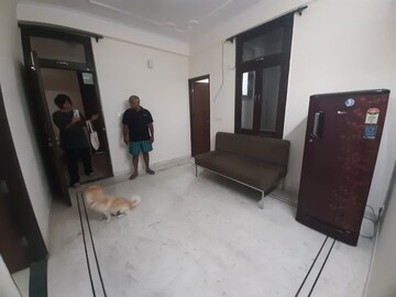 Living Room in 1 BHK Builder Floor at Chattarpur – for Rent